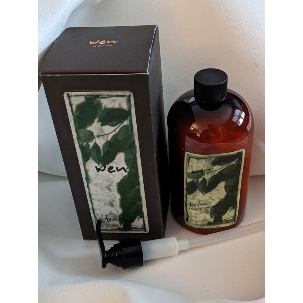 Wen by Chaz Dean Tea Tree Cleansing Conditioner 16 oz 480 ml Bottle Box Pump NEW
